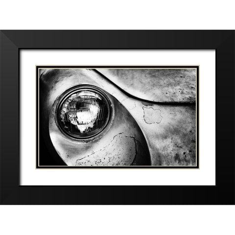 Dead Alfa R. Black Modern Wood Framed Art Print with Double Matting by Hartlieb, Jurgen