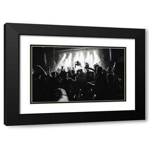 Betraying The Martyrs Ii Black Modern Wood Framed Art Print with Double Matting by Kamarainen, Jesse
