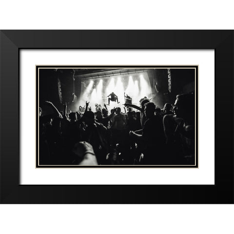 Betraying The Martyrs Ii Black Modern Wood Framed Art Print with Double Matting by Kamarainen, Jesse