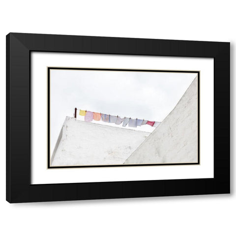 Clean Stuff Black Modern Wood Framed Art Print with Double Matting by Pino, Emilio