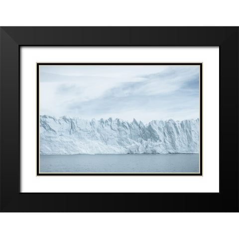 The Wall Black Modern Wood Framed Art Print with Double Matting by Steinkopff, Robert
