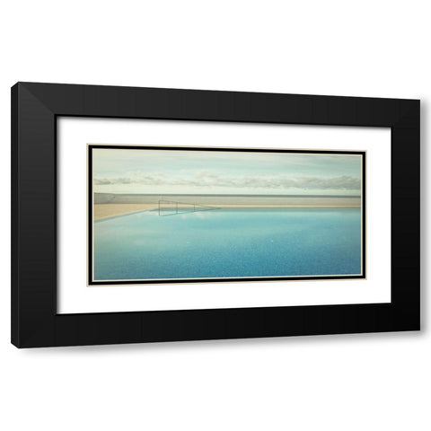 Pool Black Modern Wood Framed Art Print with Double Matting by Steinkopff, Robert