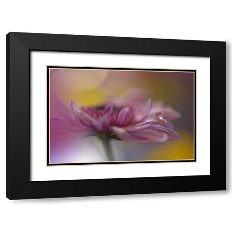 Beyond Words... Black Modern Wood Framed Art Print with Double Matting by Nan, Juliana