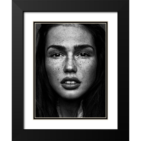 Romi Black Modern Wood Framed Art Print with Double Matting by Krystynek MQEP, Martin