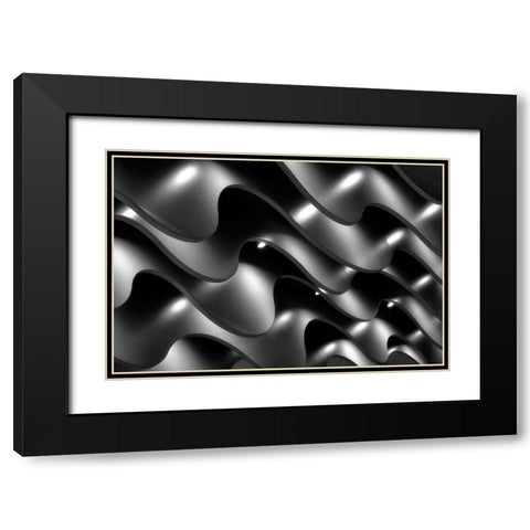Ceiling Lights Black Modern Wood Framed Art Print with Double Matting by Hawerkamp, Hans-Wolfgang