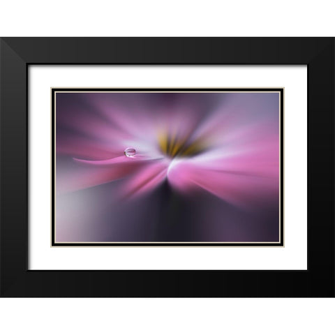 Galaxy... Black Modern Wood Framed Art Print with Double Matting by Nan, Juliana
