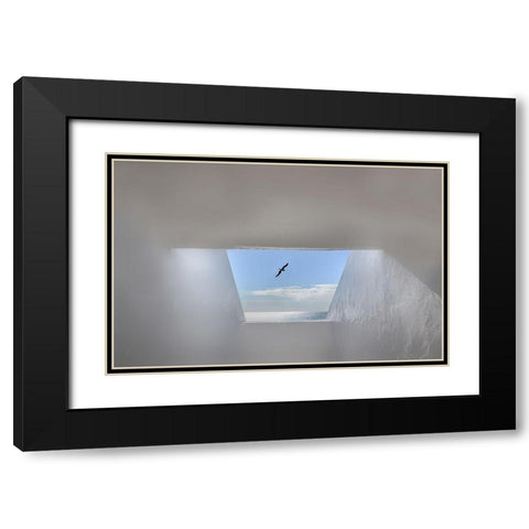 Hope Black Modern Wood Framed Art Print with Double Matting by Palceska, Anita