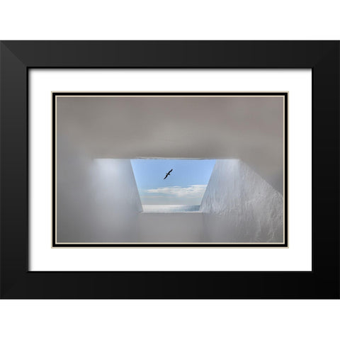 Hope Black Modern Wood Framed Art Print with Double Matting by Palceska, Anita