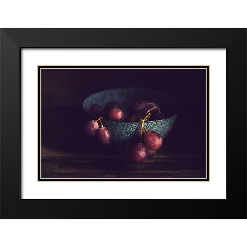 La Coupe Est Pleine Black Modern Wood Framed Art Print with Double Matting by Richerataux, Florence