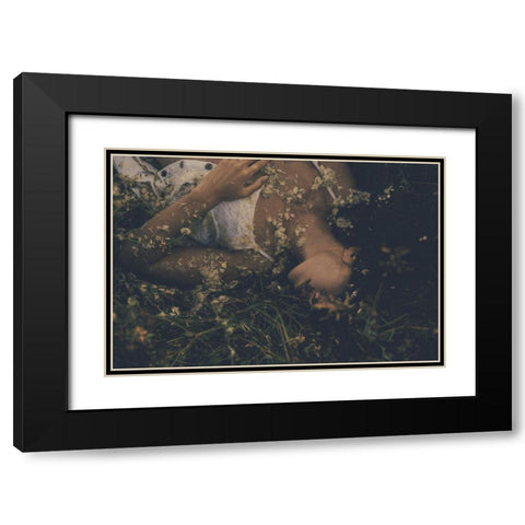 Untitled Black Modern Wood Framed Art Print with Double Matting by Danilov, Roman
