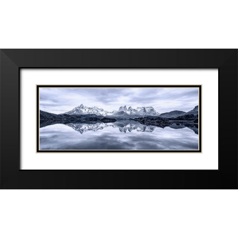 A Quiet Day Black Modern Wood Framed Art Print with Double Matting by Guevara Vivanco, Carlos