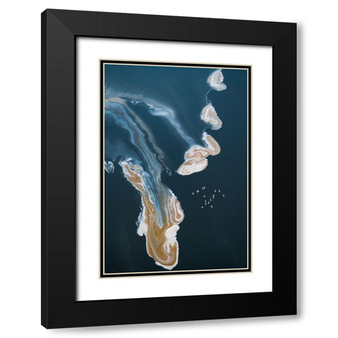 Fly In The Picture Black Modern Wood Framed Art Print with Double Matting by Fan, John