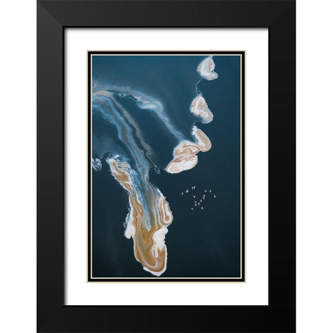 Fly In The Picture Black Modern Wood Framed Art Print with Double Matting by Fan, John