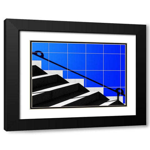 Escort Black Modern Wood Framed Art Print with Double Matting by Huybrighs, Marc