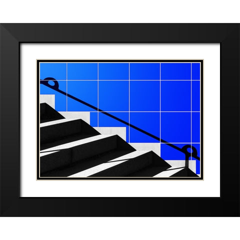 Escort Black Modern Wood Framed Art Print with Double Matting by Huybrighs, Marc