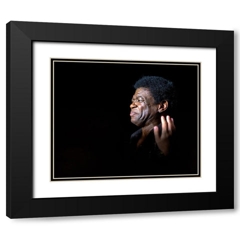 In Memory Of Charles Bradley Black Modern Wood Framed Art Print with Double Matting by Domont, Jois
