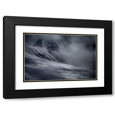 Heading To The Top Black Modern Wood Framed Art Print with Double Matting by Svoboda Mqep, Peter
