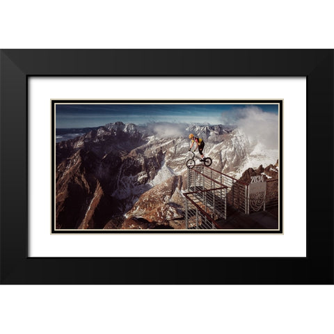 Jan Kocis Black Modern Wood Framed Art Print with Double Matting by Krystynek MQEP, Martin