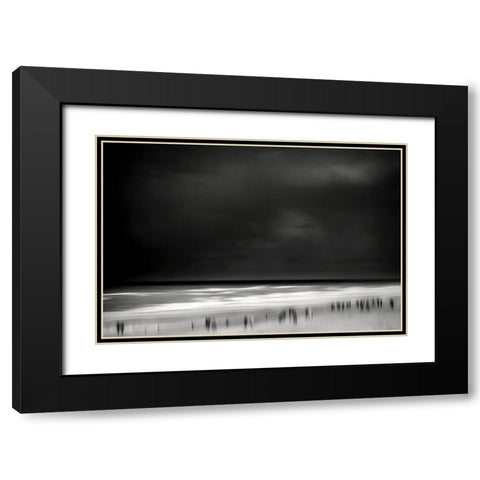Lost Souls Black Modern Wood Framed Art Print with Double Matting by Flour, Bruno