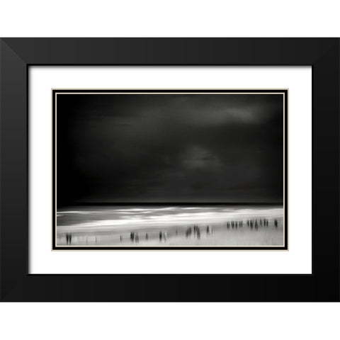 Lost Souls Black Modern Wood Framed Art Print with Double Matting by Flour, Bruno