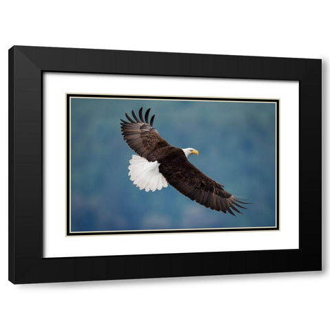 The Pose Black Modern Wood Framed Art Print with Double Matting by H Yang, David