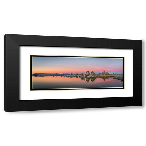 Mono Lake Sunset Black Modern Wood Framed Art Print with Double Matting by C. Sink, Jeffrey