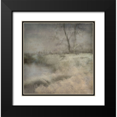 Little Ven Black Modern Wood Framed Art Print with Double Matting by Talen, Nel