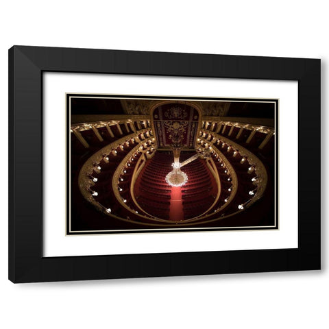Prevention Black Modern Wood Framed Art Print with Double Matting by Skvortsov, Dmitry