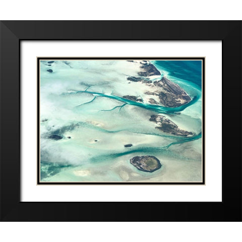 Up In The Air (Bahamas) Black Modern Wood Framed Art Print with Double Matting by Labagnara, Roxana