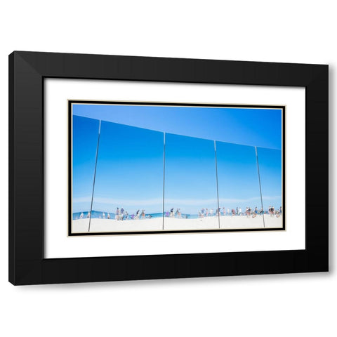 It Is Summer Down Under Black Modern Wood Framed Art Print with Double Matting by Salgado Gispert, Gloria