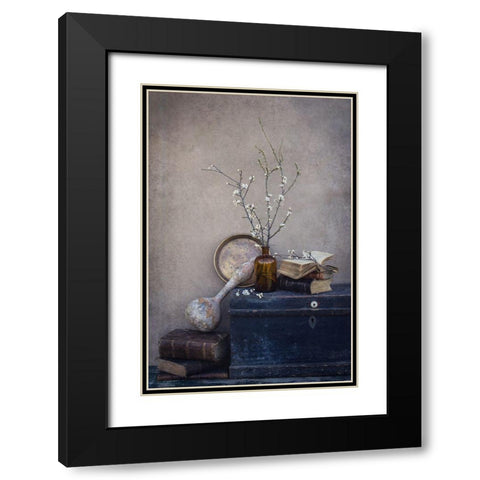Almost Spring... Black Modern Wood Framed Art Print with Double Matting by Lazarov, Dimitar
