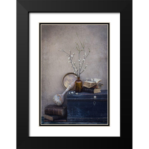 Almost Spring... Black Modern Wood Framed Art Print with Double Matting by Lazarov, Dimitar