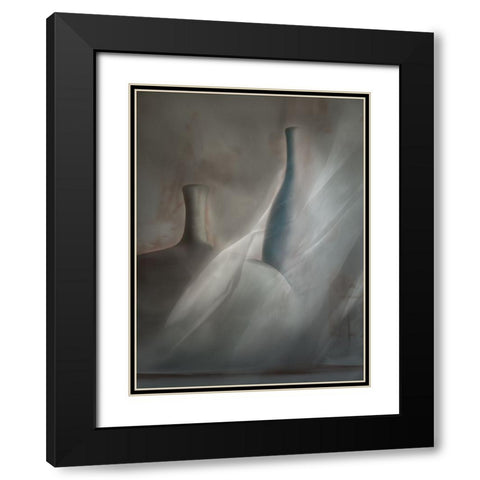 Arredamento Tranquillo Black Modern Wood Framed Art Print with Double Matting by Claes, Gilbert