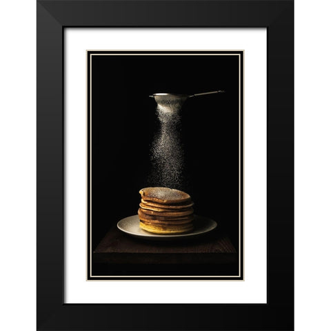 Untitled Black Modern Wood Framed Art Print with Double Matting by Suzuki, Suzuhiko