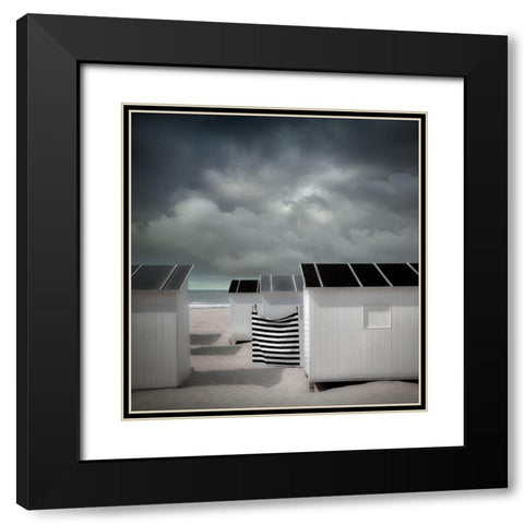 Waiting For Summer Black Modern Wood Framed Art Print with Double Matting by Claes, Gilbert