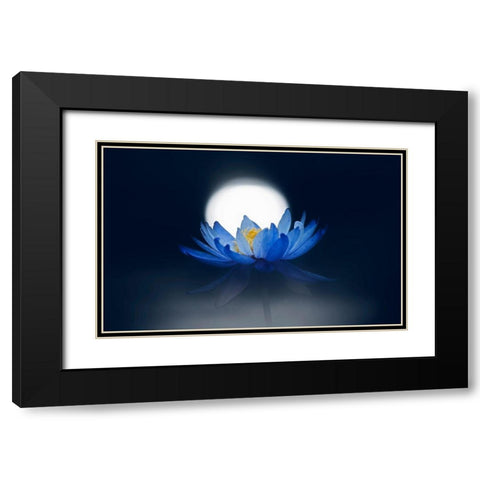 Fleeting Dream Black Modern Wood Framed Art Print with Double Matting by Suzuki, Takashi