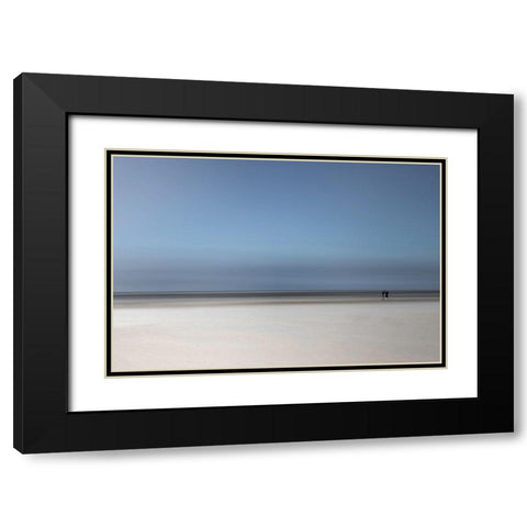 The Beach Boys Black Modern Wood Framed Art Print with Double Matting by Claes, Gilbert