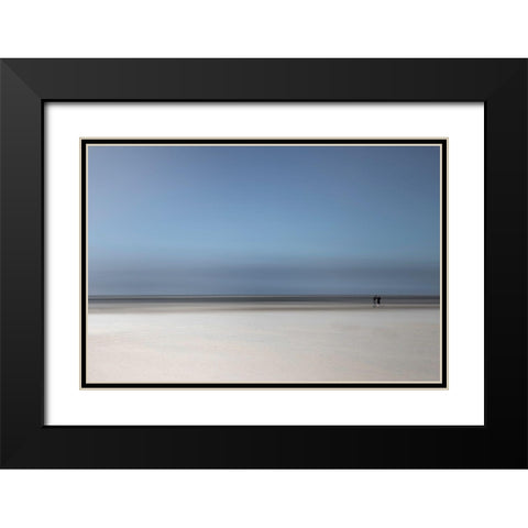 The Beach Boys Black Modern Wood Framed Art Print with Double Matting by Claes, Gilbert