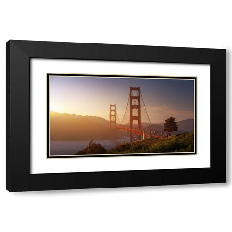 South Golden Gate. Black Modern Wood Framed Art Print with Double Matting by Pablo de, Juan