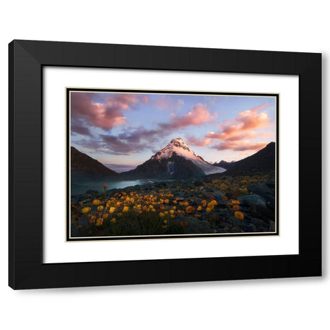 E?Paemmacsc??AdÂCÂNaandsup3;D Black Modern Wood Framed Art Print with Double Matting by Kaka