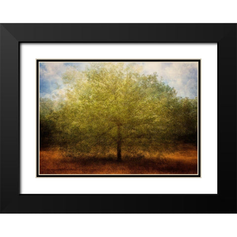 Embrace Me Black Modern Wood Framed Art Print with Double Matting by Holmstrom, Katarina