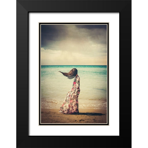Abandoned Dreams Black Modern Wood Framed Art Print with Double Matting by Bekyarova, Svetlana