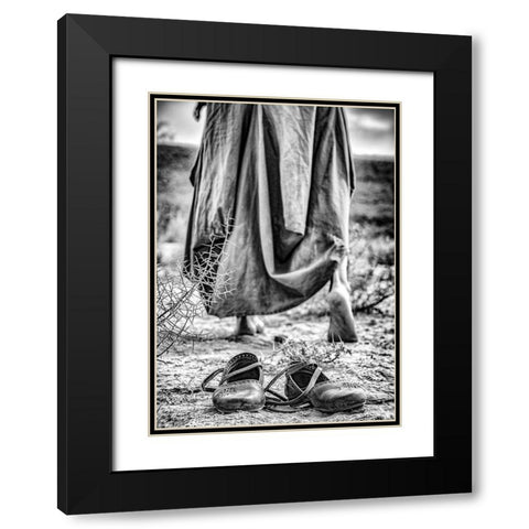 Passenger Black Modern Wood Framed Art Print with Double Matting by Saeidinia, Afshin