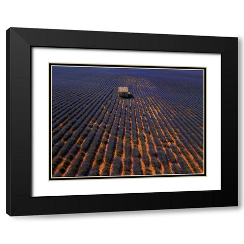 Cottage Black Modern Wood Framed Art Print with Double Matting by Kravanja, Jure