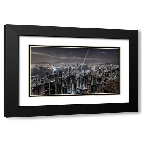 Signature Black Modern Wood Framed Art Print with Double Matting by Agazzi, Andreas