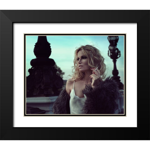 Linger Black Modern Wood Framed Art Print with Double Matting by Kreiten, Mike