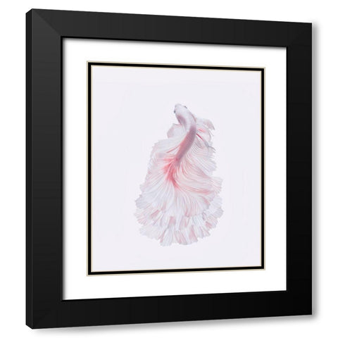 The White Dress Black Modern Wood Framed Art Print with Double Matting by Halil, Andi