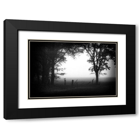 Early Bird Black Modern Wood Framed Art Print with Double Matting by Van Bijnen, Jacqueline