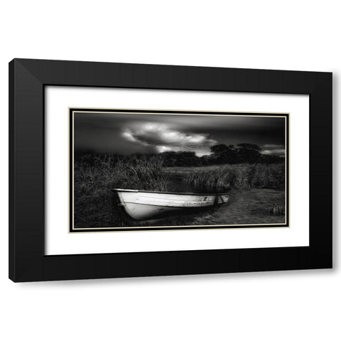 Beautiful! Magnificent Desolation... Black Modern Wood Framed Art Print with Double Matting by Depaepe, Yvette