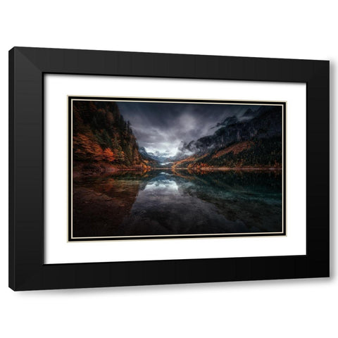 Piel De Agua. Black Modern Wood Framed Art Print with Double Matting by Pablo De, Juan
